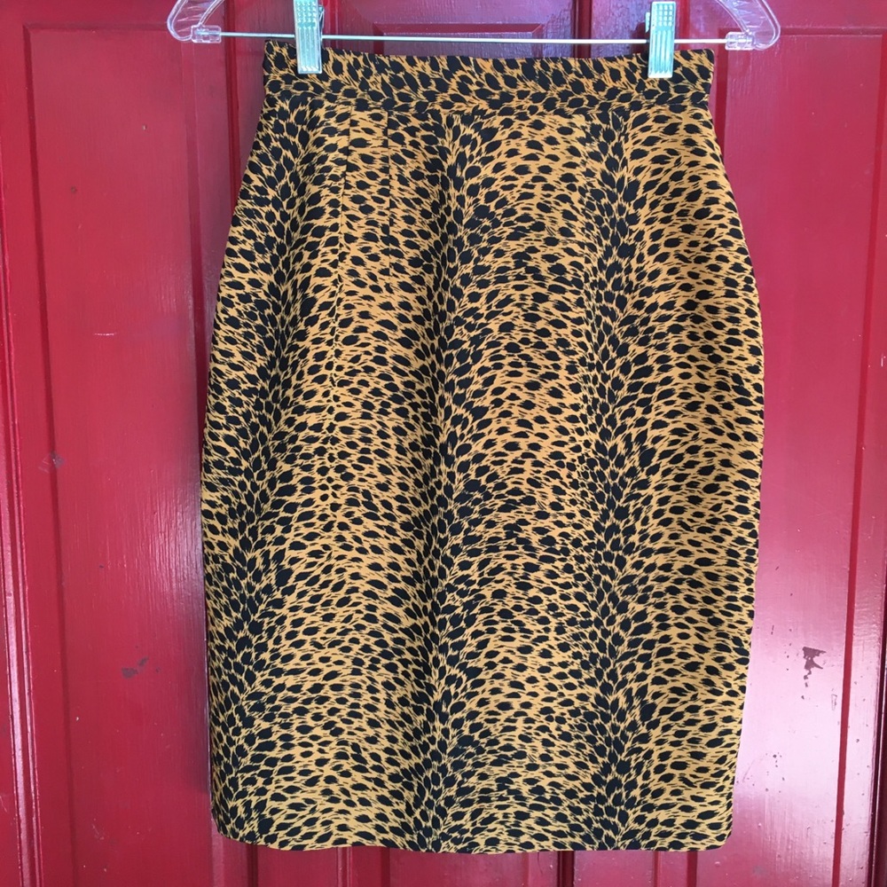 Vintage Guy Laroche Paris 36 pencil skirt FAB!